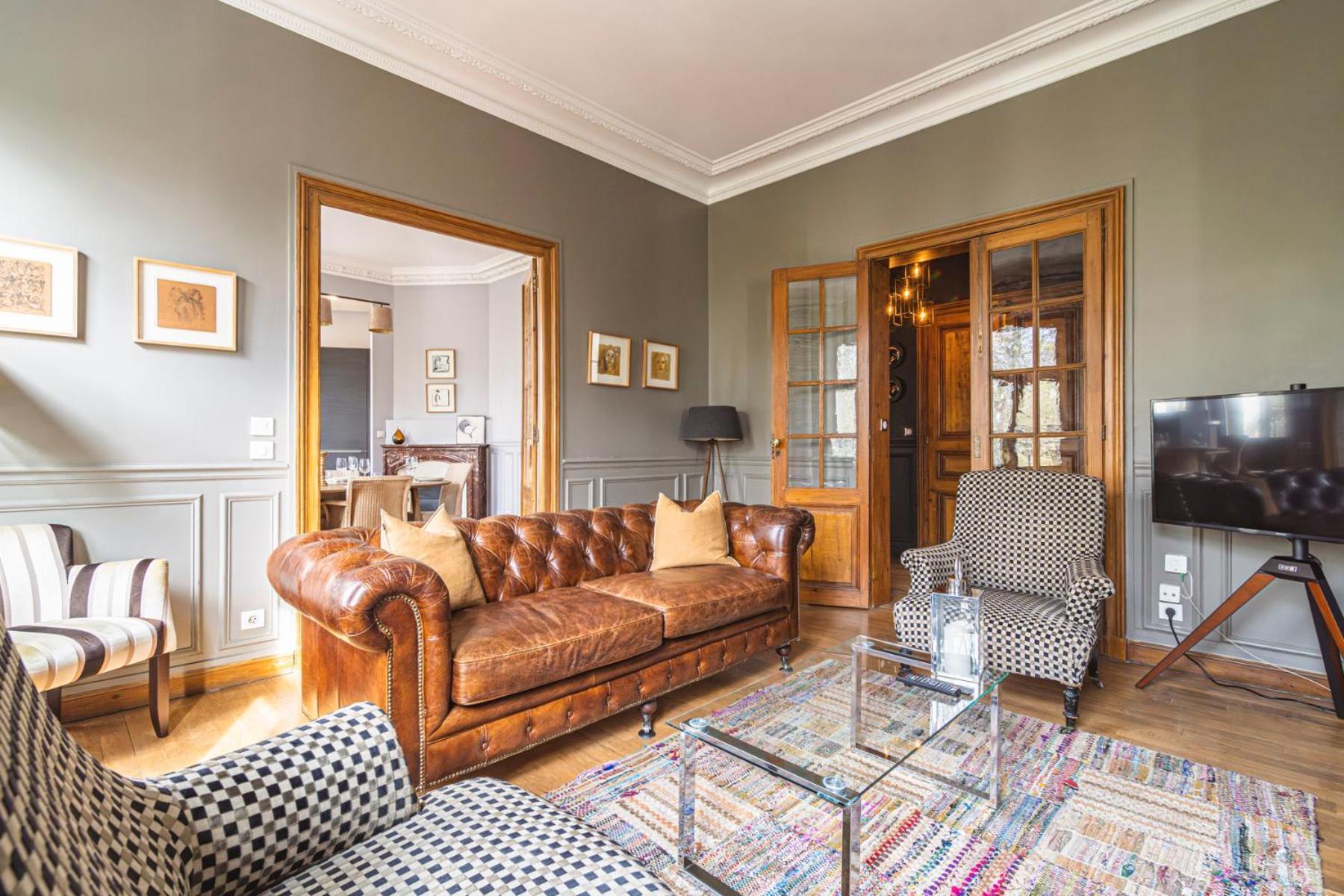 Апартаменты L'Elegance Vue Parc Реймс Экстерьер фото