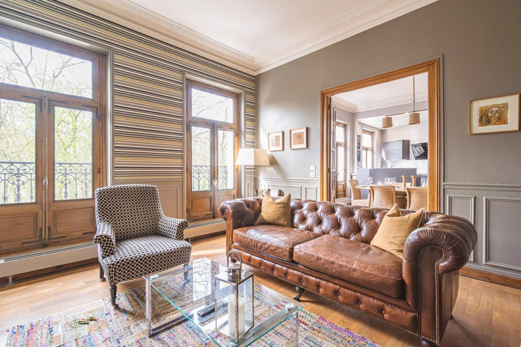Апартаменты L'Elegance Vue Parc Реймс Экстерьер фото